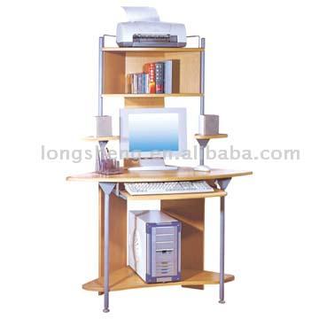 Computer Corner Desk in Modern Design